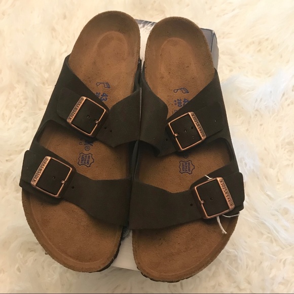 🆕Birkenstock Arizona suede soft footbed sandals - Picture 3 of 7